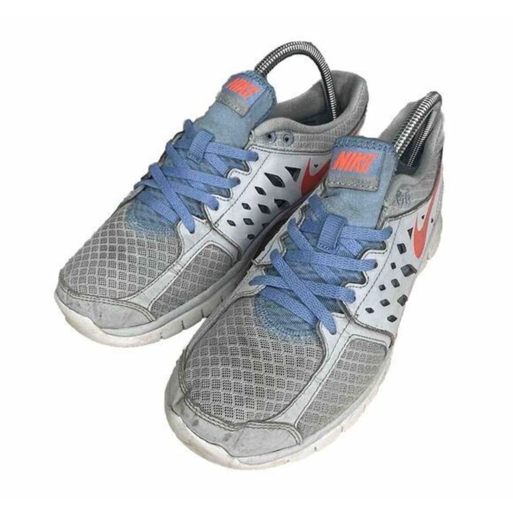 Nike Flex Run 2013 Low Size 8.5 Gray Running Sneakers Shoes Womens - Picture 2 of 8